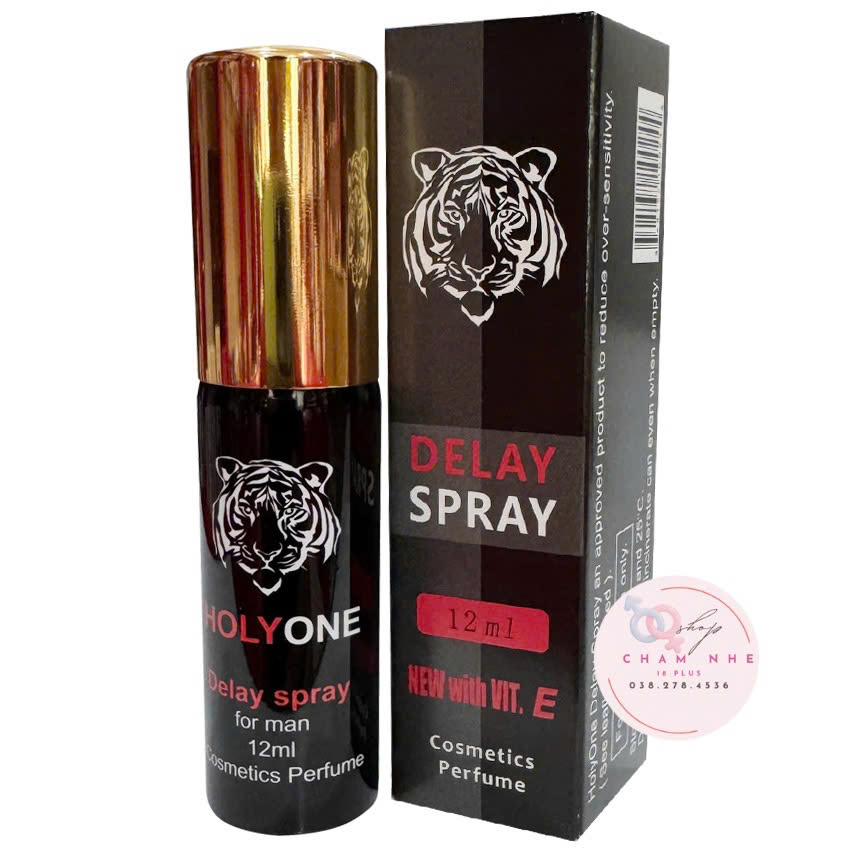Chai xịt kéo dài thời gian đô mạnh Holy One Delay Spray 12ml ( Chính hãng ) 2