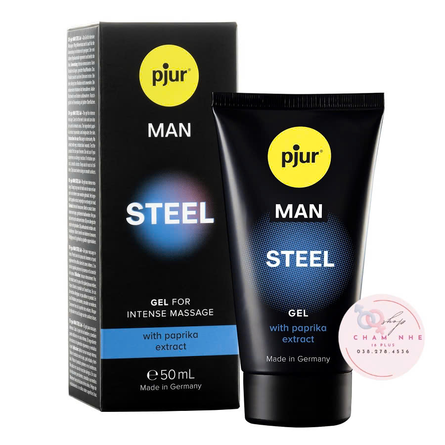 Gel Cương Dương Nam Giới pjur MAN STEEL 50ml 3