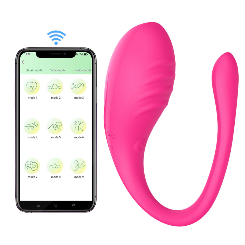 Trứng rung điểm G Alwup WEARABLE 9 chế độ ( Phiên bản cao cấp có APP )