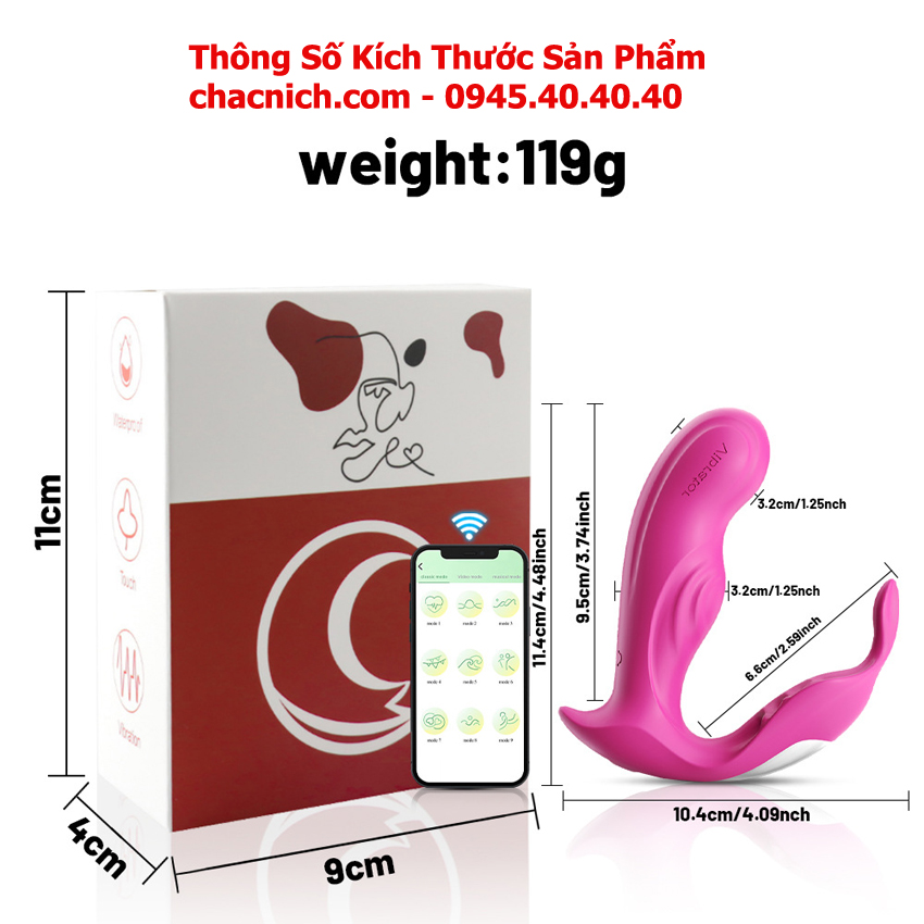 Máy rung điểm G dành cho phái đẹp Alwup JUMP-O G Spot 6