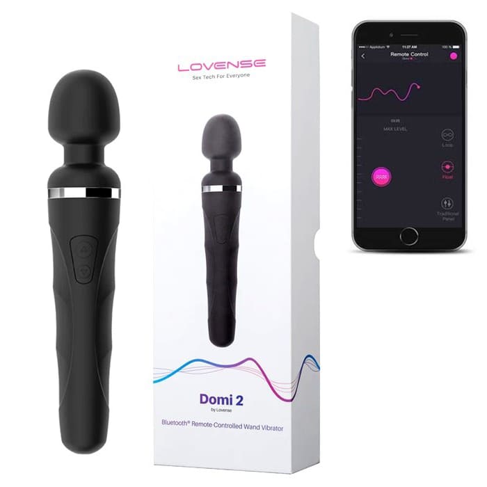 Lovense Domi 2 – Chày rung cao cấp điều khiển từ xa qua APP 9