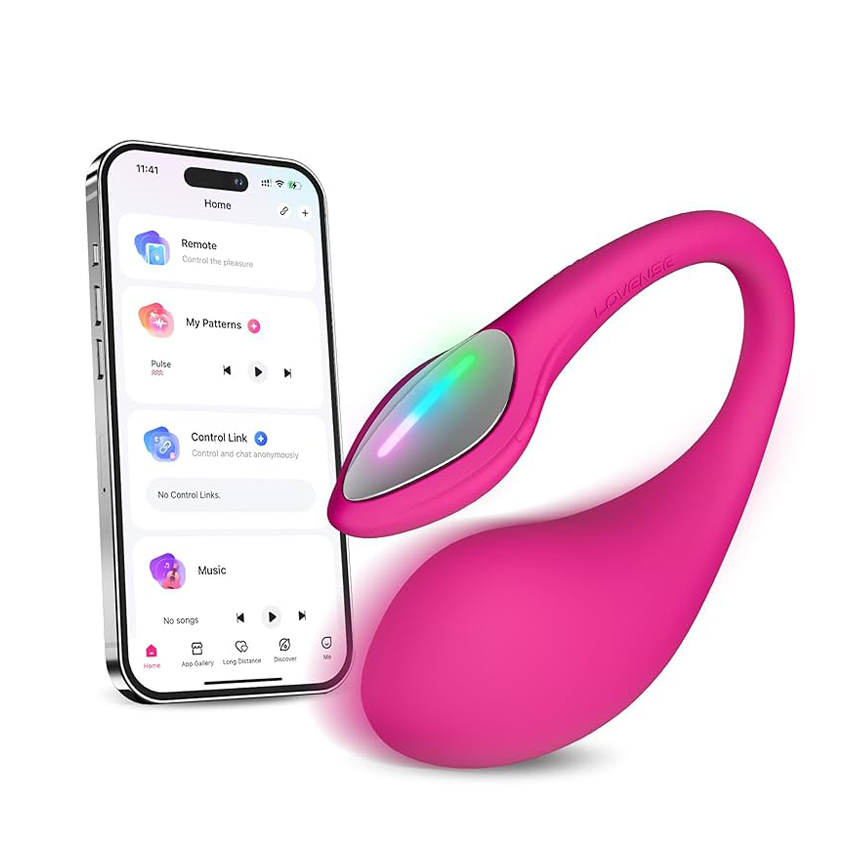 Lovense Lush 4 phiên bản cao cấp LED nhảy theo nhịp rung 2