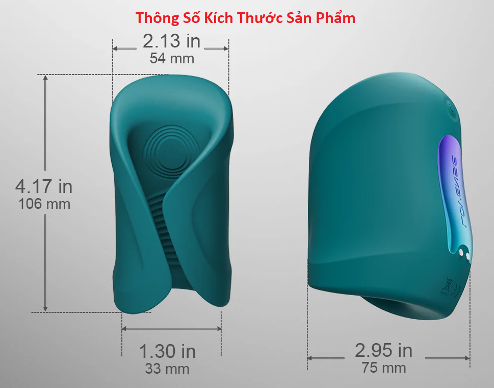 Lovense Gush 2 – Máy massage cao cấp điều khiển từ xa dành cho quý ông 4