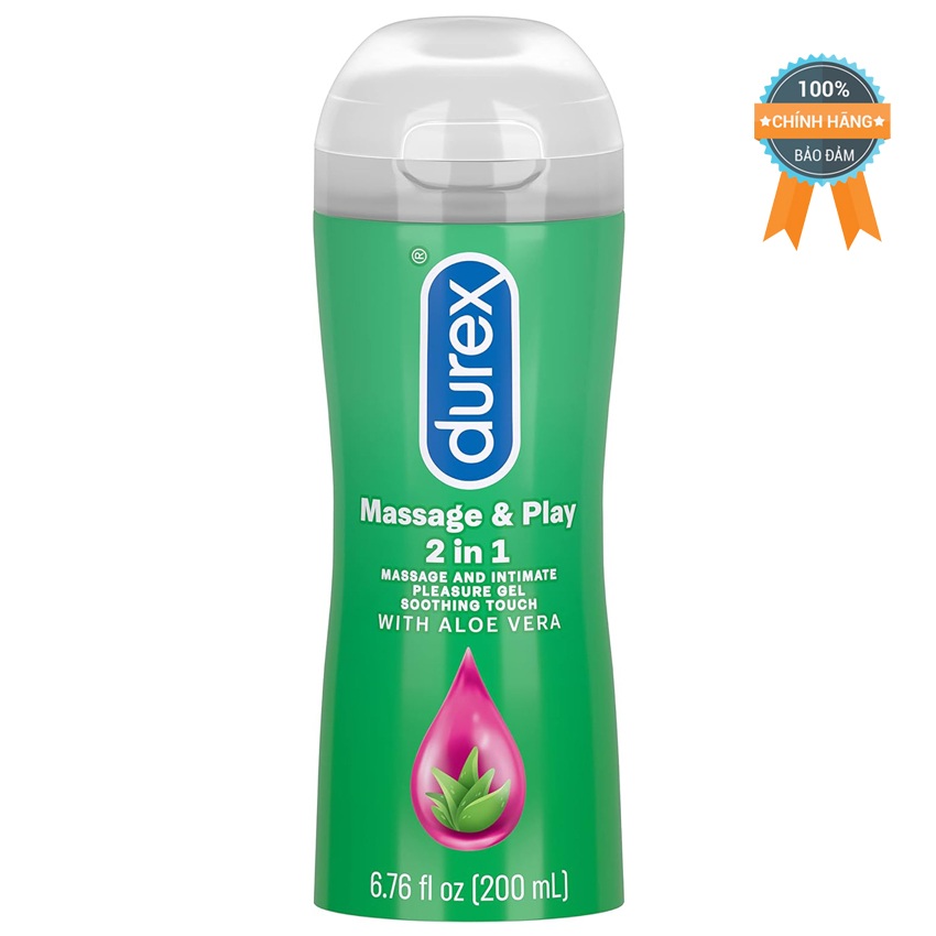 Gel Durex Play Massage 2 in 1 ( Chai 200ml ) 2
