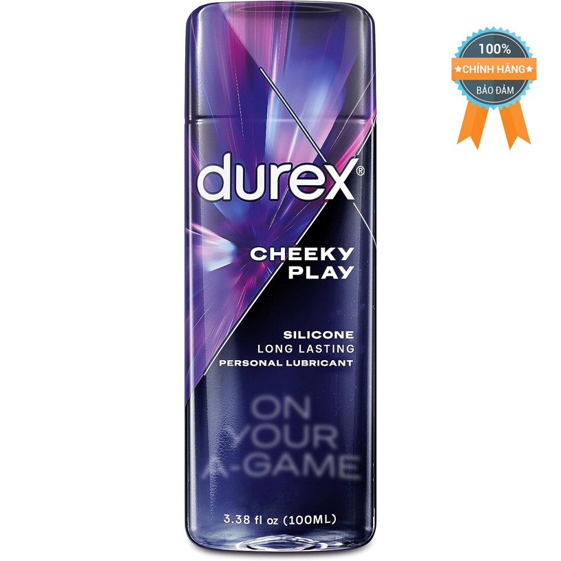 Gel bôi trơn gốc Silicone Durex Cheeky Play 100ml 4