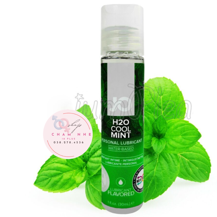 Gel bôi trơn tinh chất bạc hà mát lạnh tăng hưng phấn JO H2O Cool Mint 2