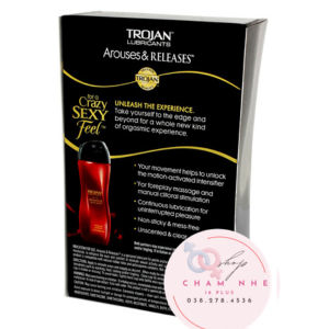 Gel bôi trơn kích thích nữ Trojan Arouses And Releases